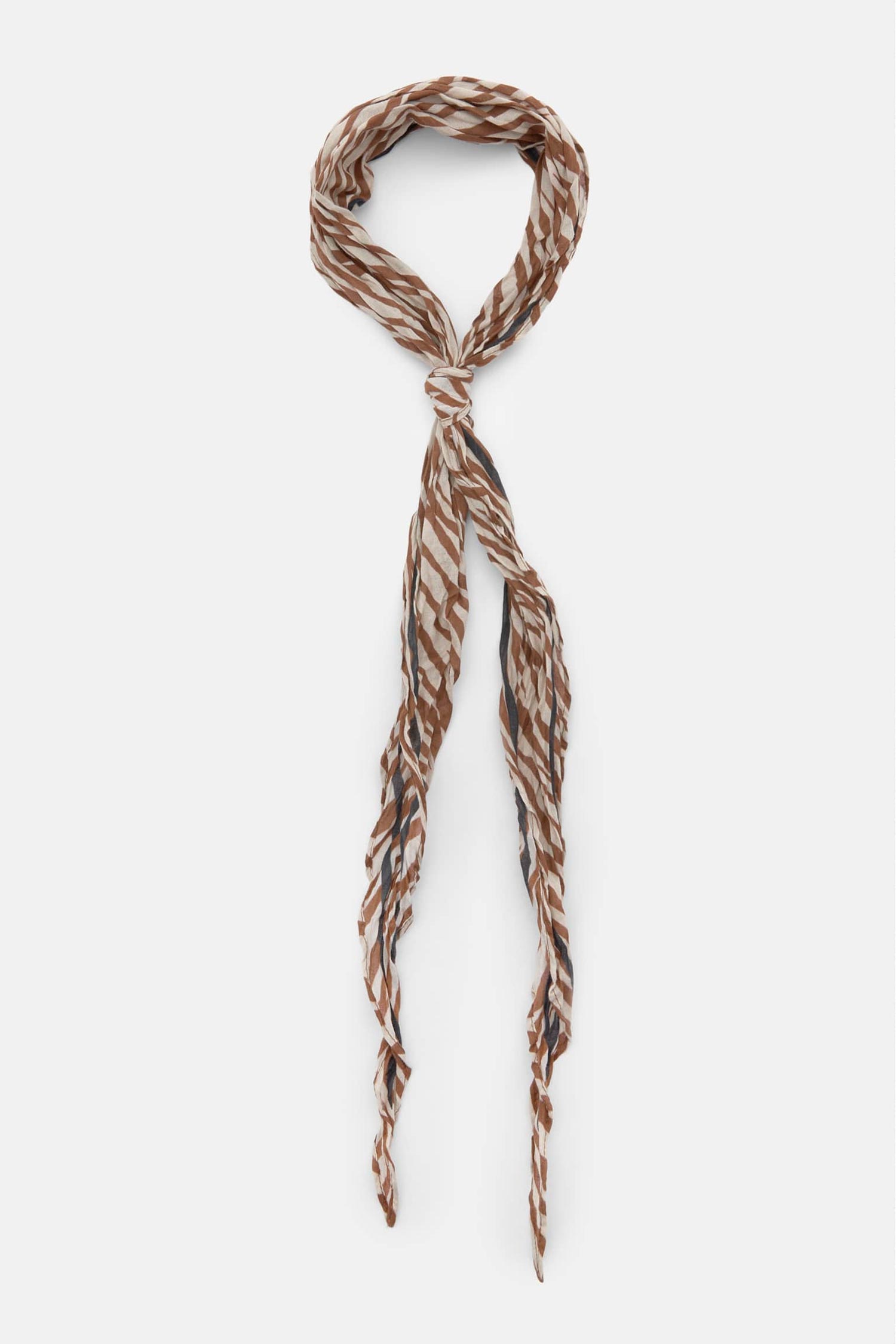 Animal print scarf